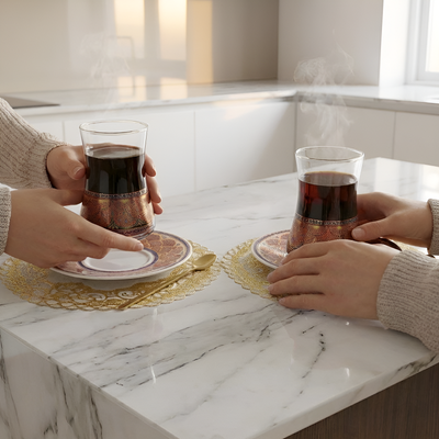 Teeglas türkisch
