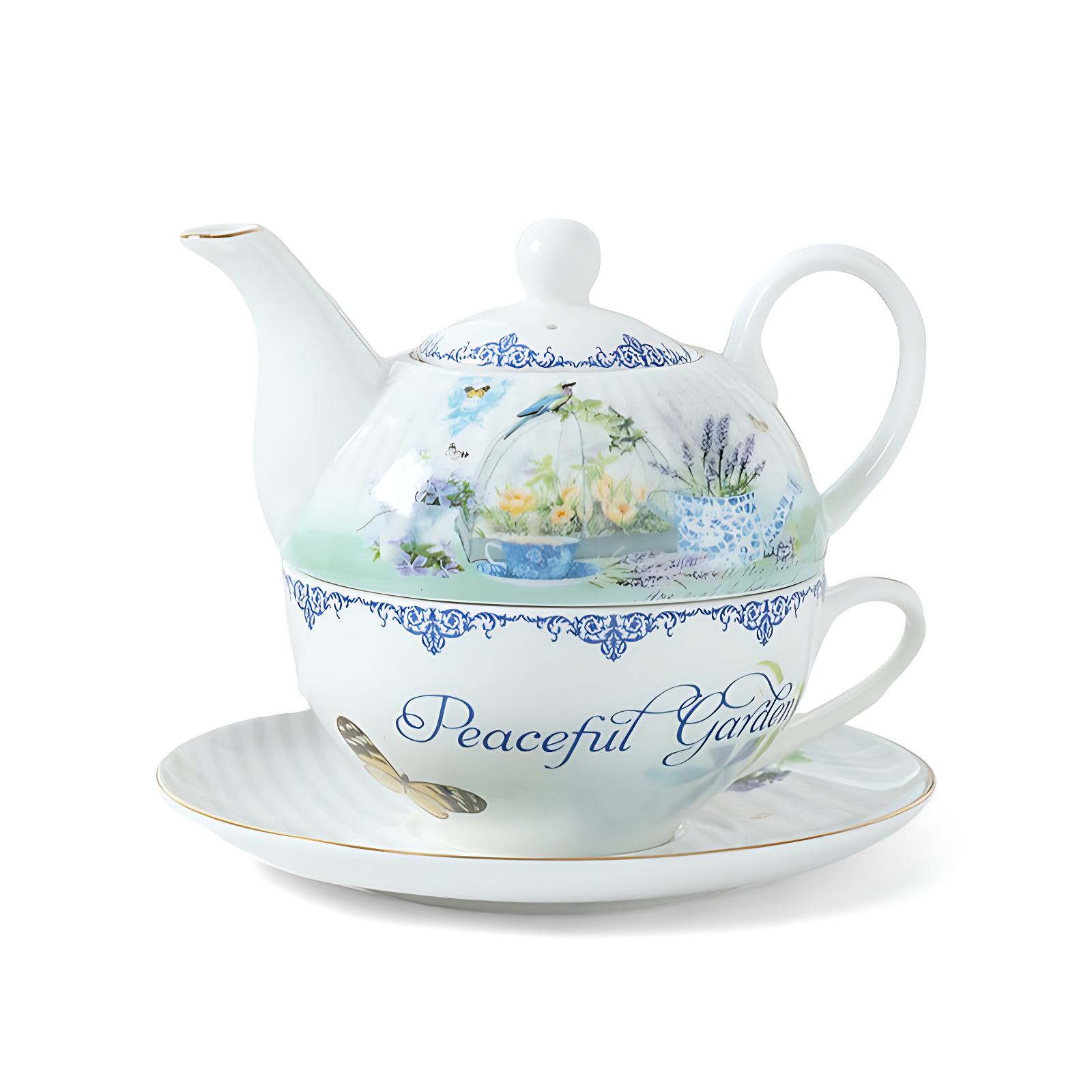 Teekännchen Mit Tasse