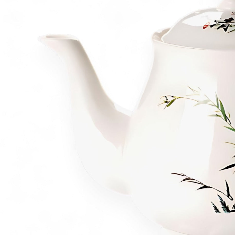Teekanne 1 Liter Porzellan