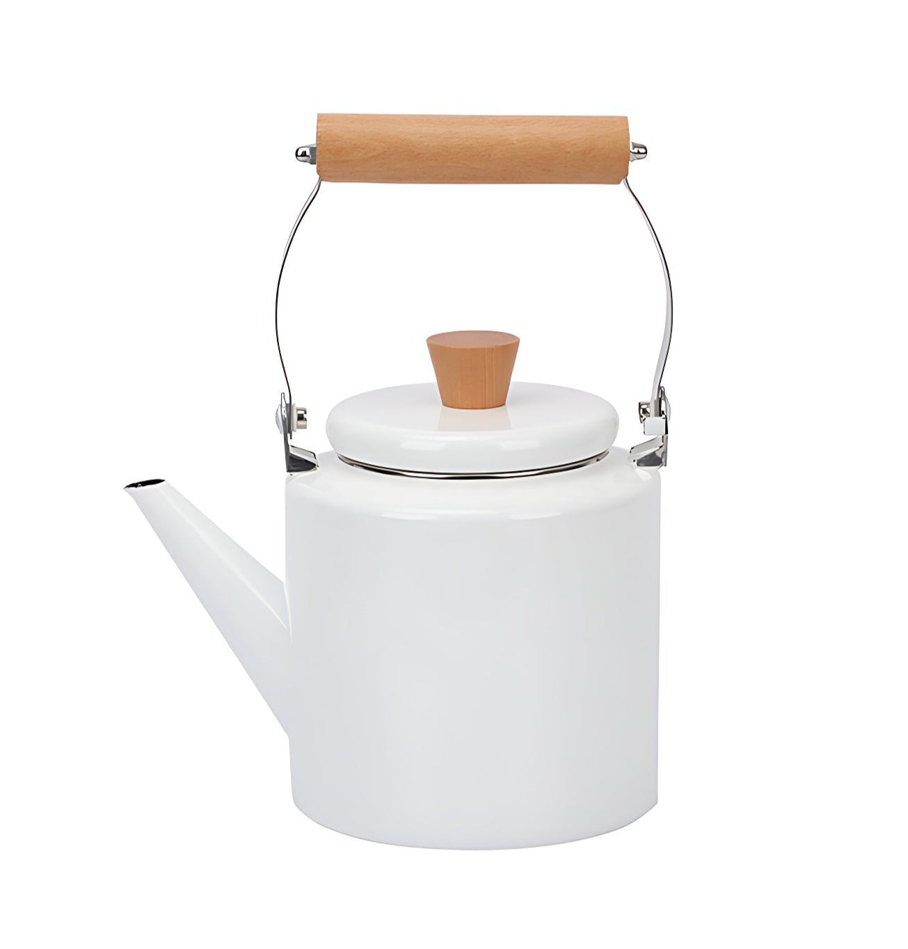 Teekanne 2 Liter Weiß