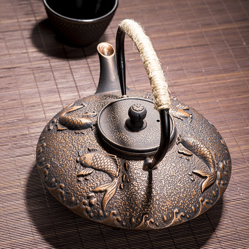 Teekanne asiatisch gusseisen