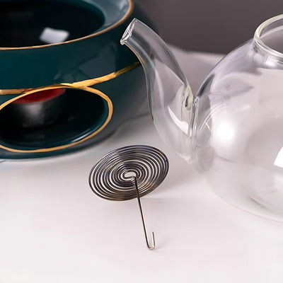Teekanne Aus Glas Für Teeblumen