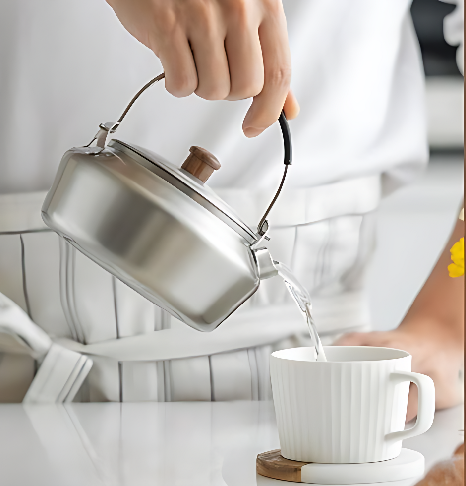 Teekanne Edelstahl 1 Liter