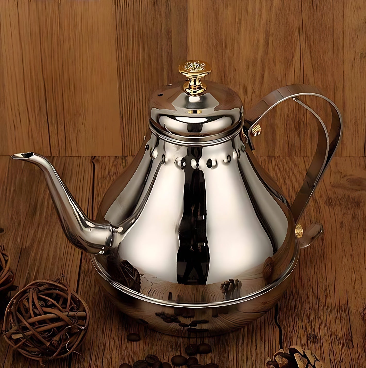 Teekanne Edelstahl Doppelwandig