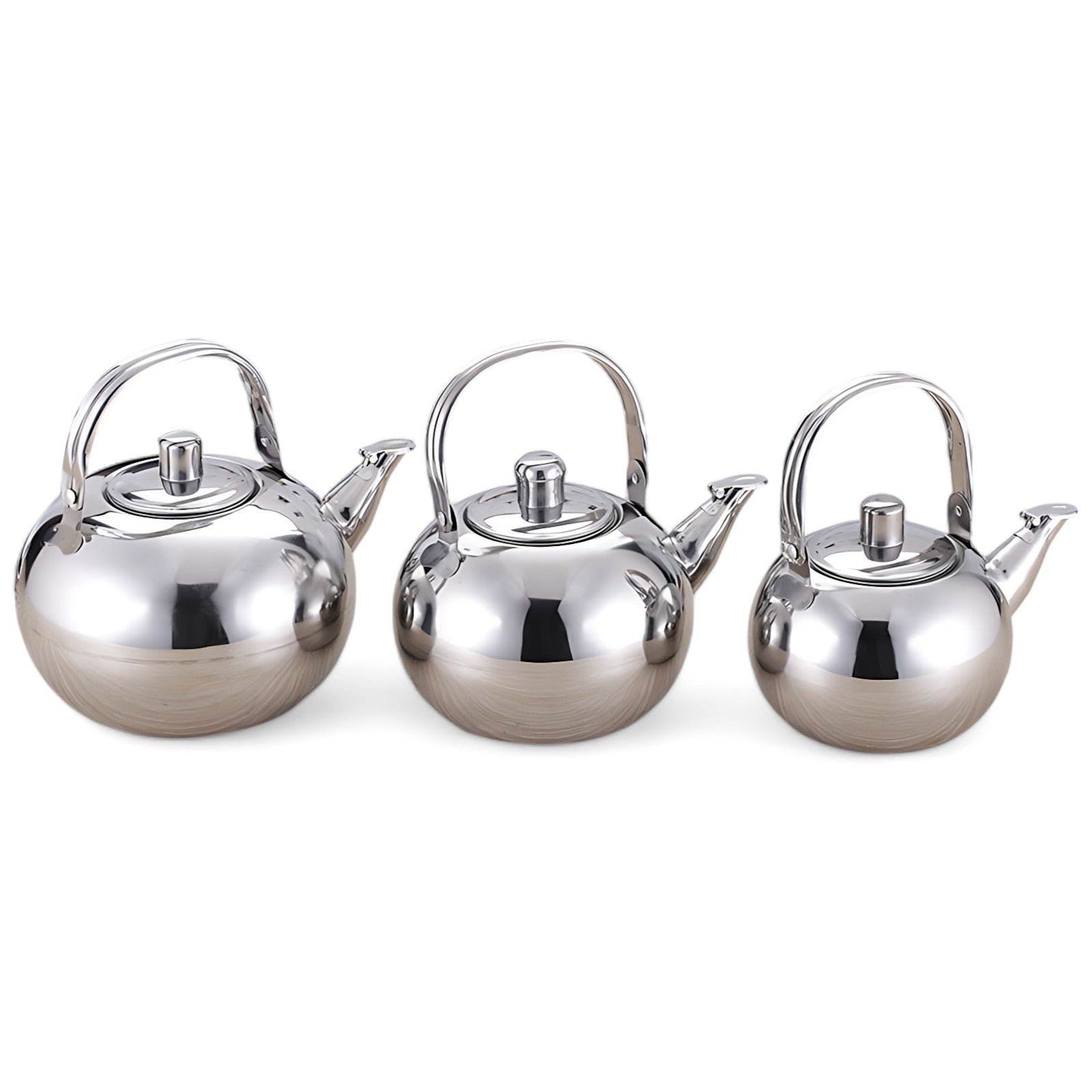 Teekanne Edelstahl Gebürstet