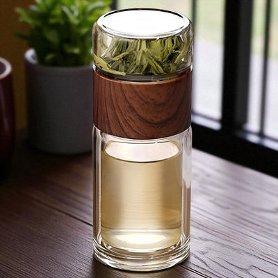 Teekanne Flasche Glas