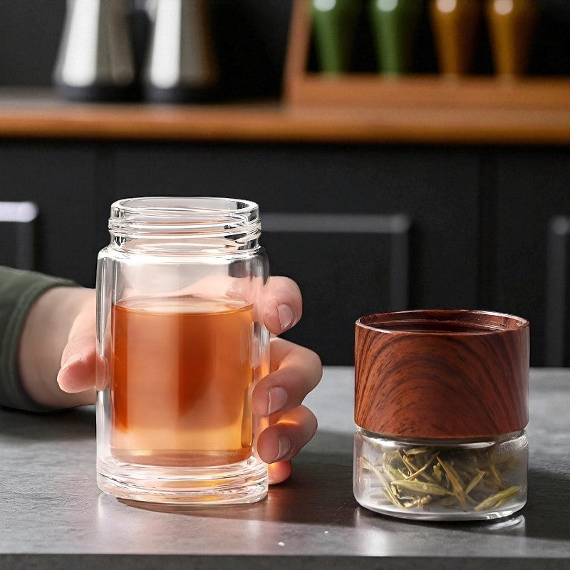 Teekanne Flasche Glas