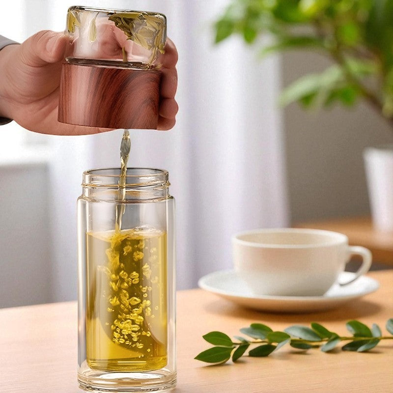 Teekanne Flasche Glas