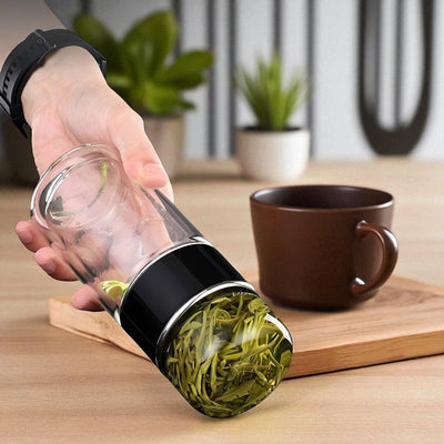 Teekanne Flasche Glas