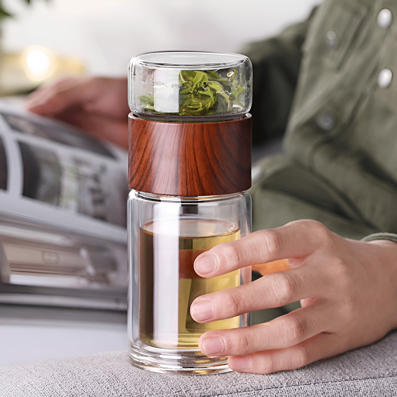 Teekanne Flasche Glas