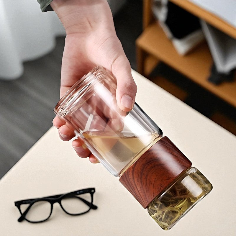 Teekanne Flasche Glas