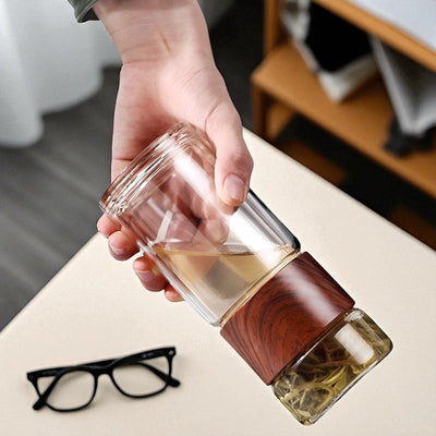 Teekanne Flasche Glas