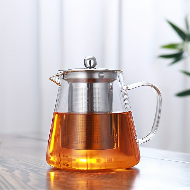 Teekanne Glas Mit Sieb