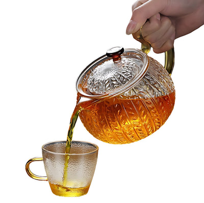 Teekanne Groß Glas