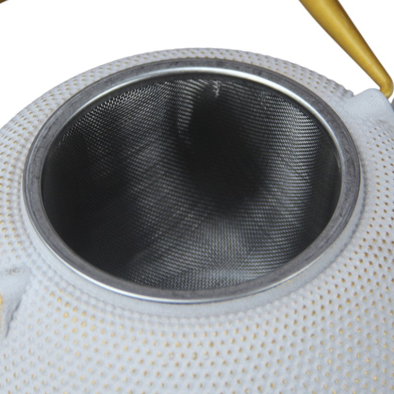 Teekanne gußeisen gesund