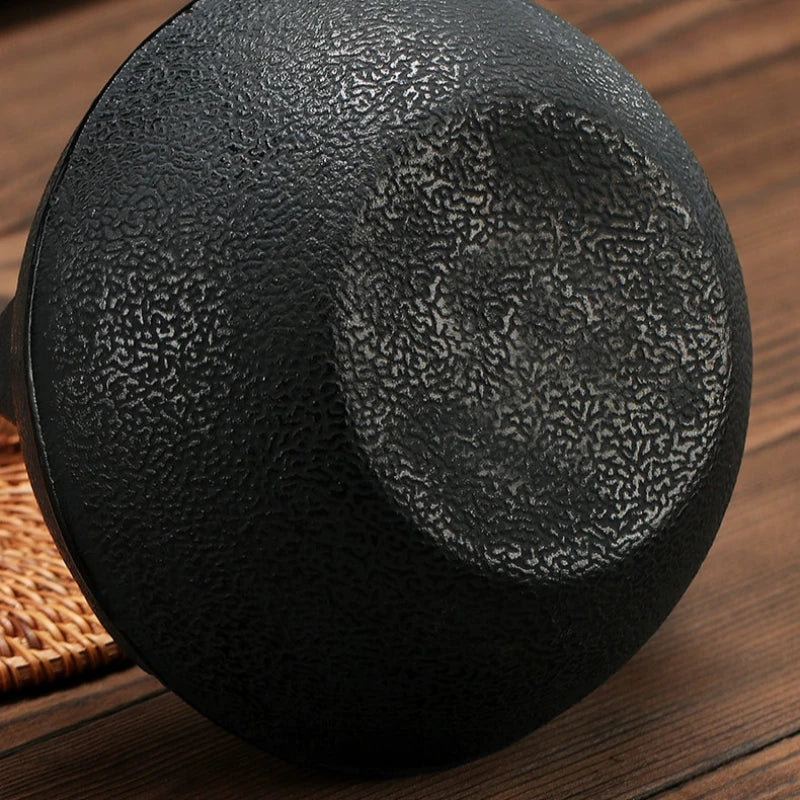 Teekanne gusseisen innen emailliert