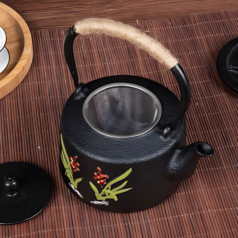 Teekanne gusseisen japan original marktführer