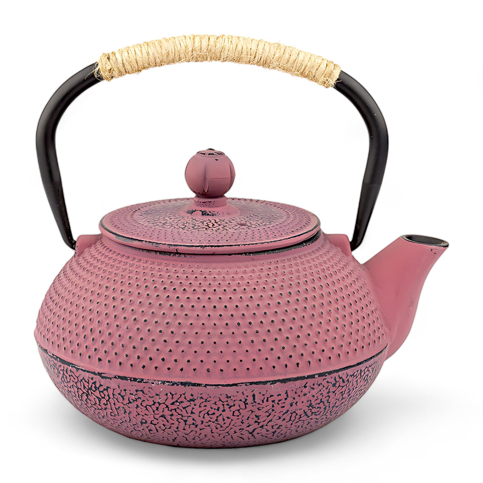 Teekanne Gusseisen Rosa