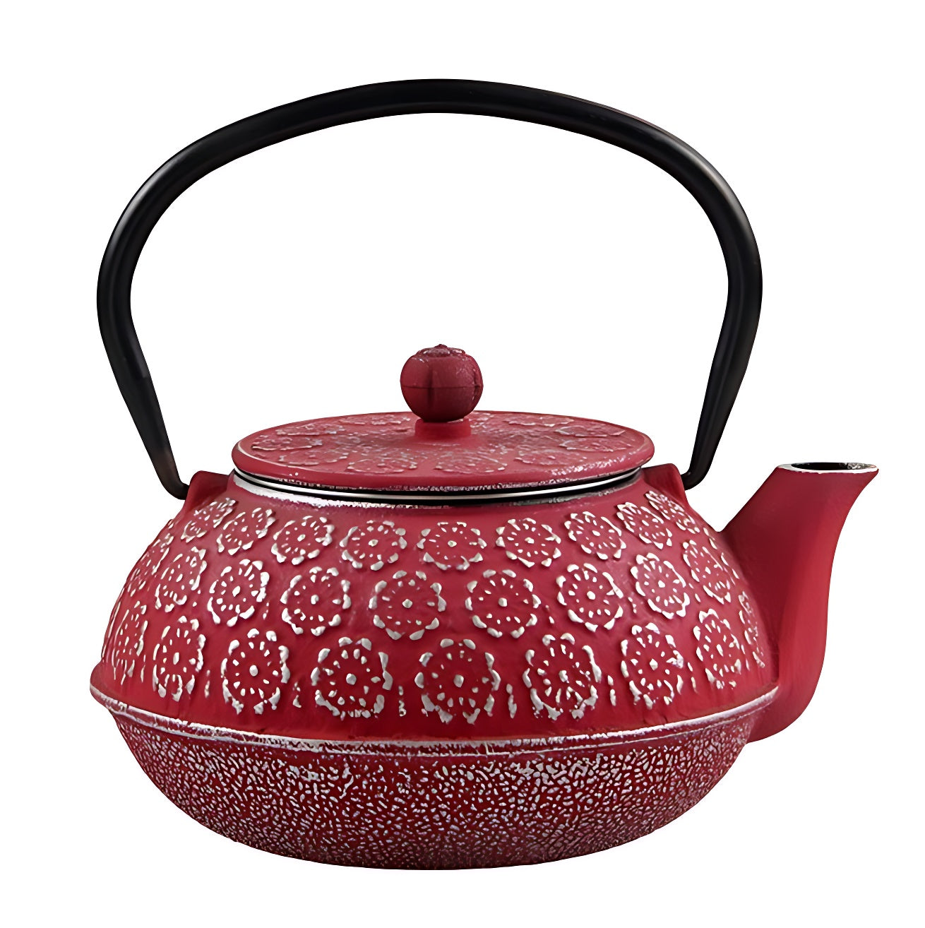 Teekanne gusseisen rot