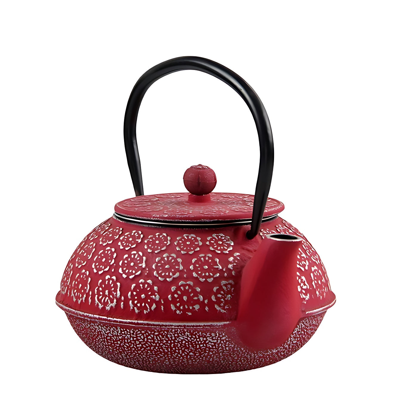 Teekanne gusseisen rot