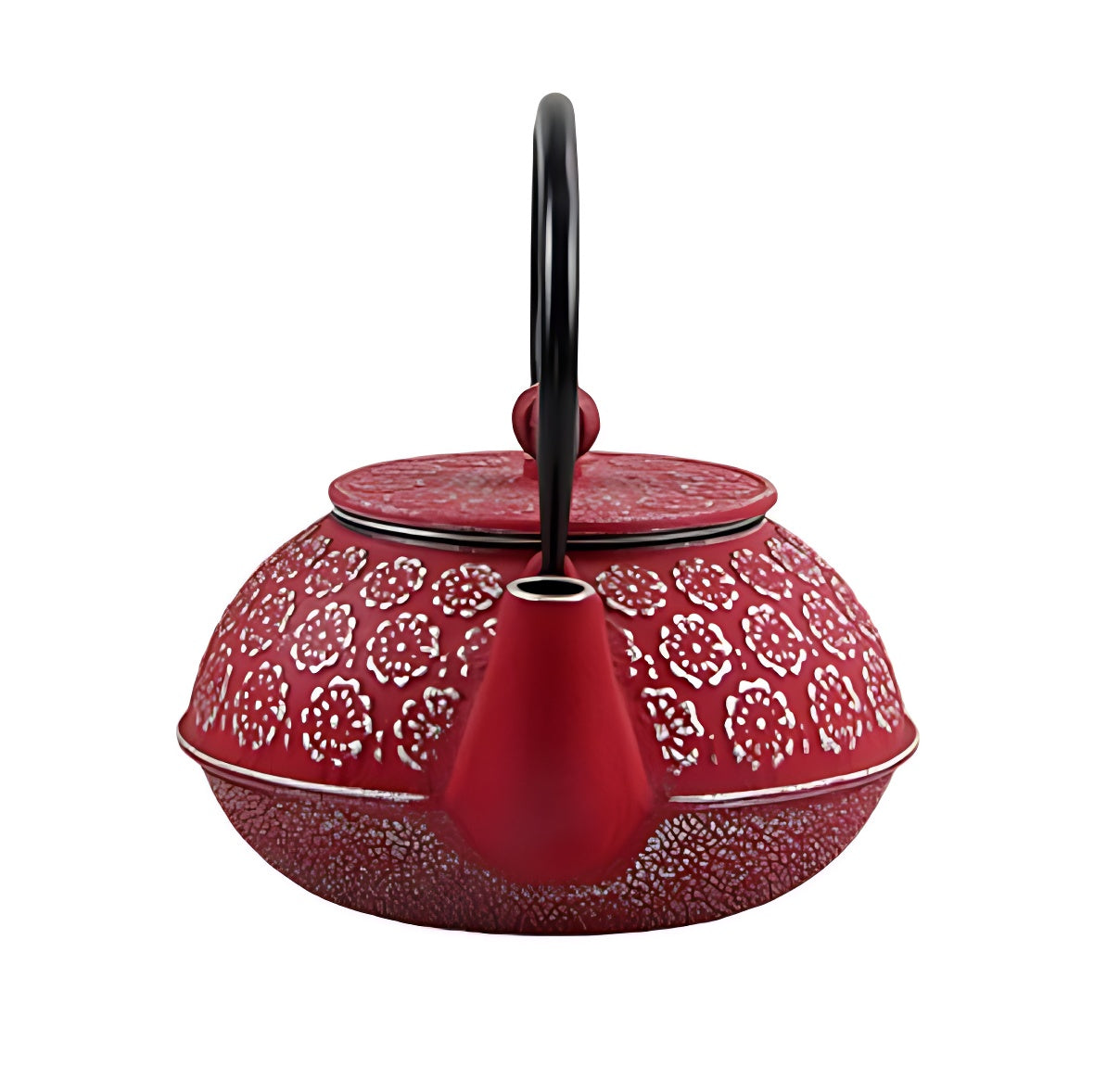 Teekanne gusseisen rot