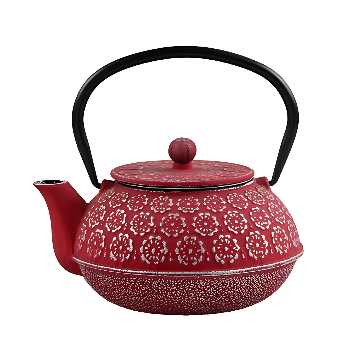 Teekanne gusseisen rot