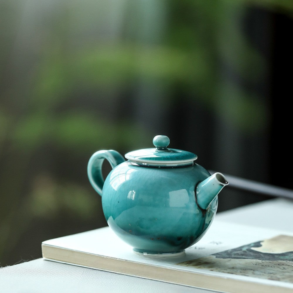 Teekanne Jade Porzellan