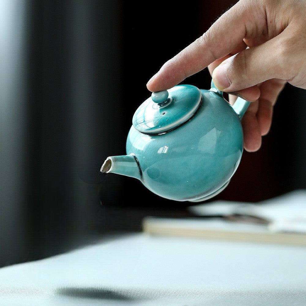 Teekanne Jade Porzellan