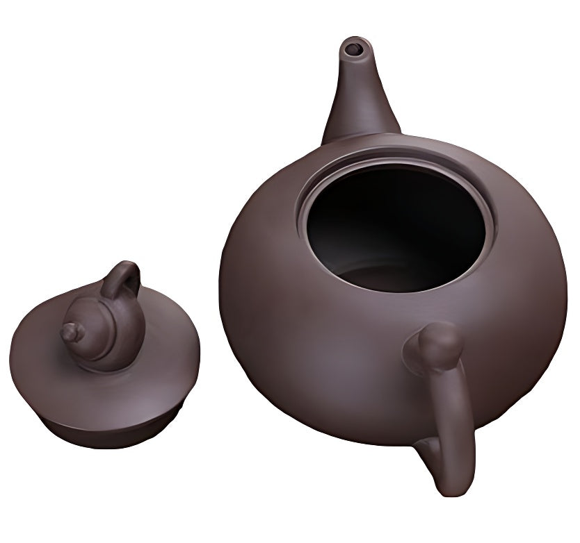 Teekanne Keramik Braun