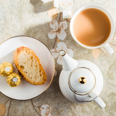 Teekanne Keramik Mit Tasse