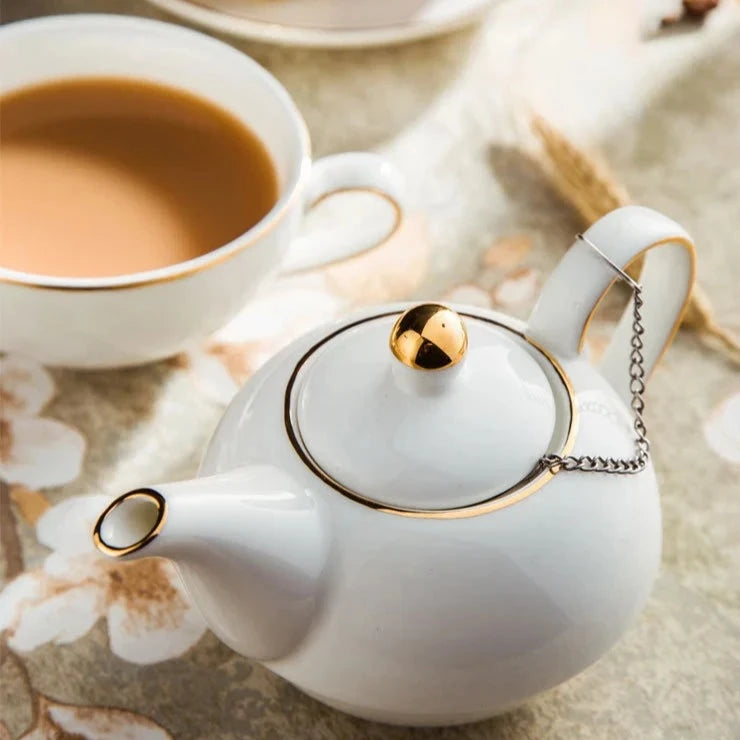 Teekanne Keramik Mit Tasse