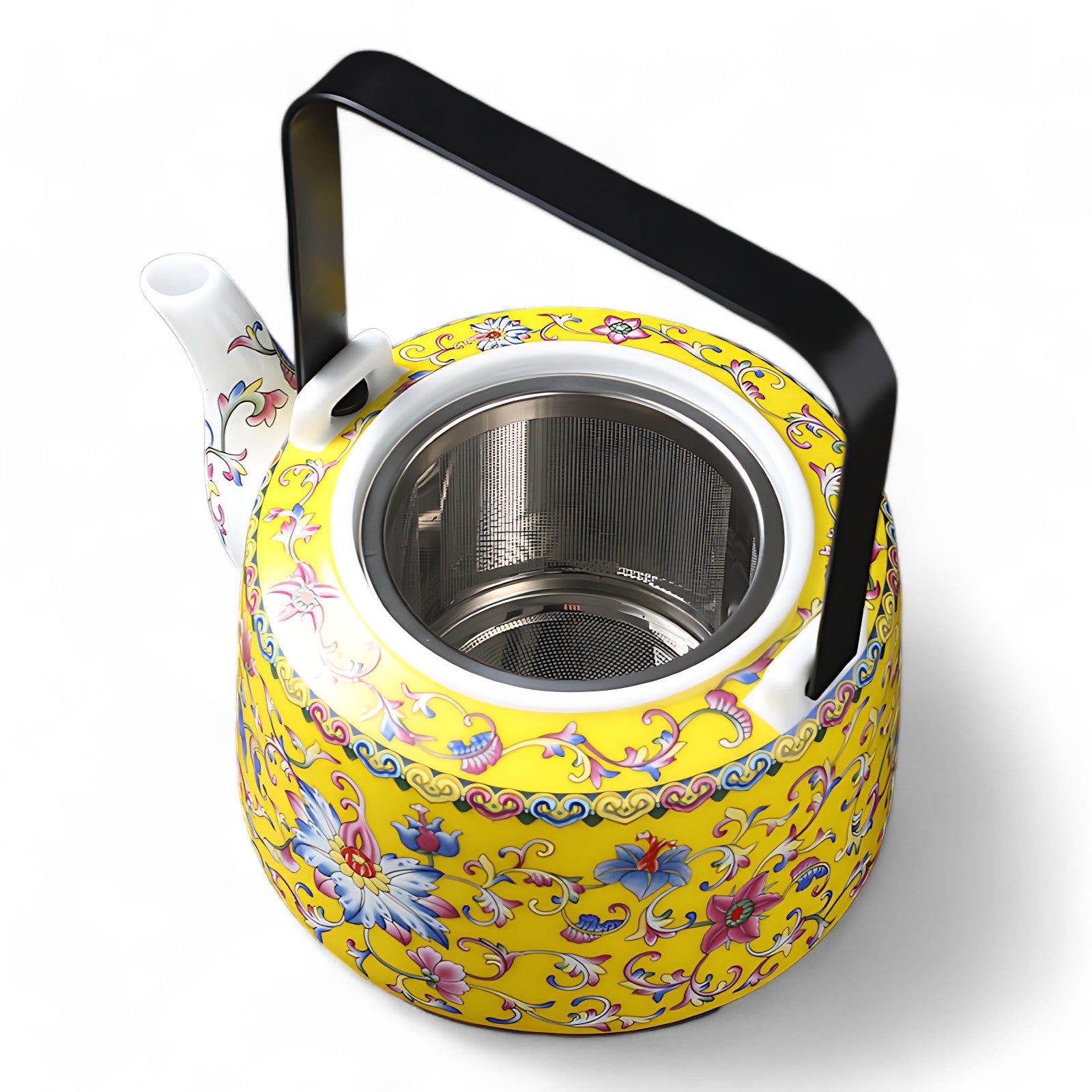 Teekanne Mit sieb Hitzebeständig Porzellan