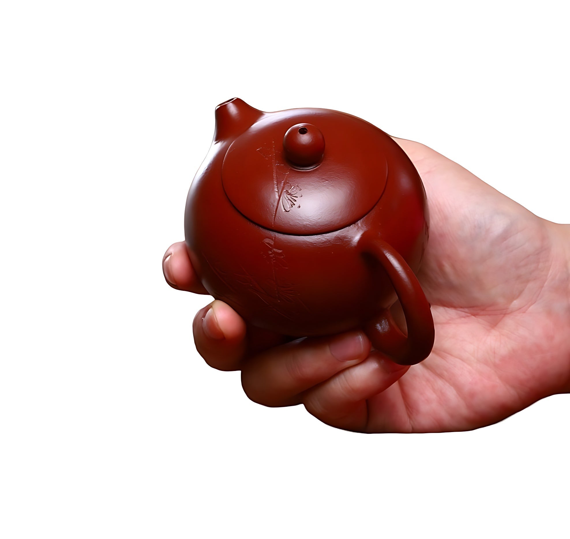 Teekanne Mit Sieb Rot