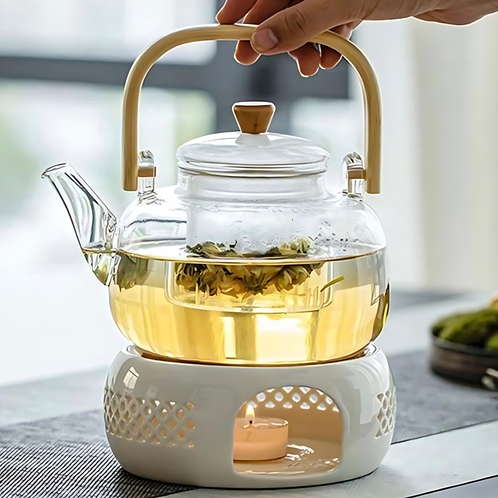 Schne Teekanne Mit Stvchen Skandinavisch Bild