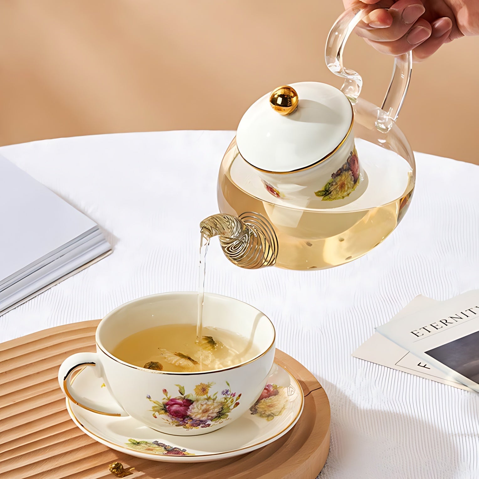 Teekanne Mit Stövchen Modern