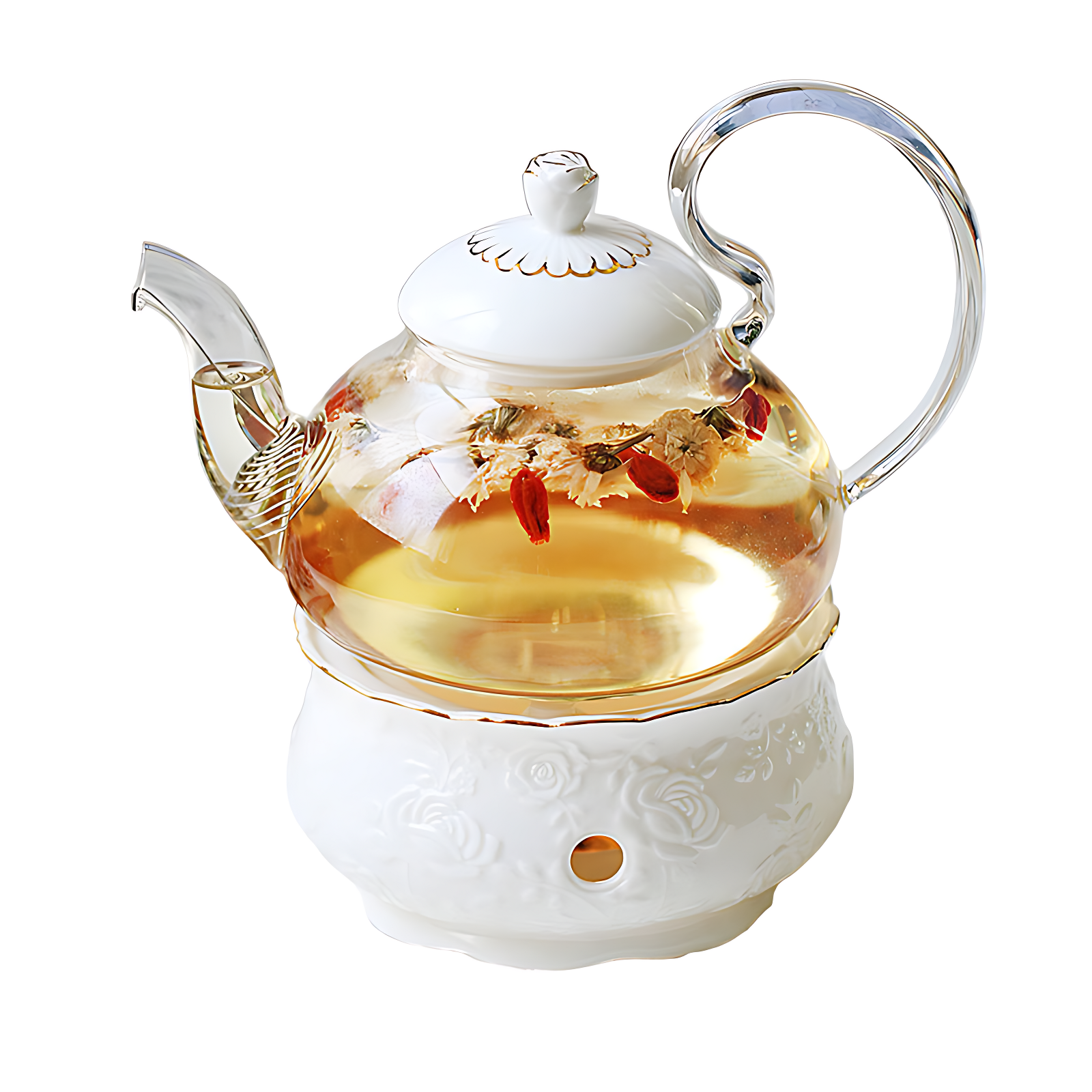 Teekanne Mit Stövchen Style