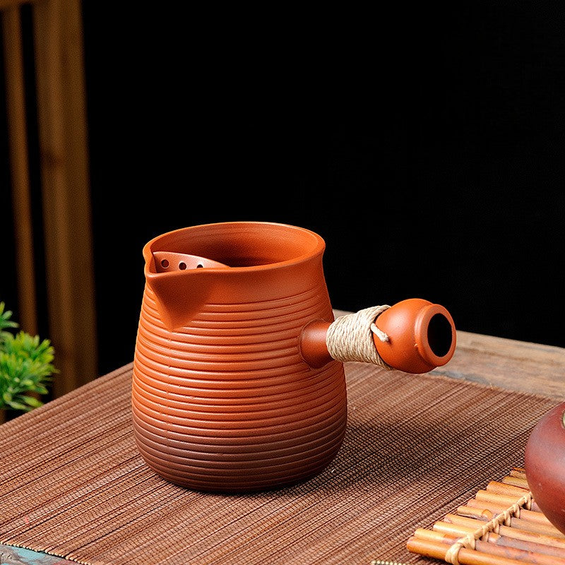 Teekanne Mit Stövchen Ton