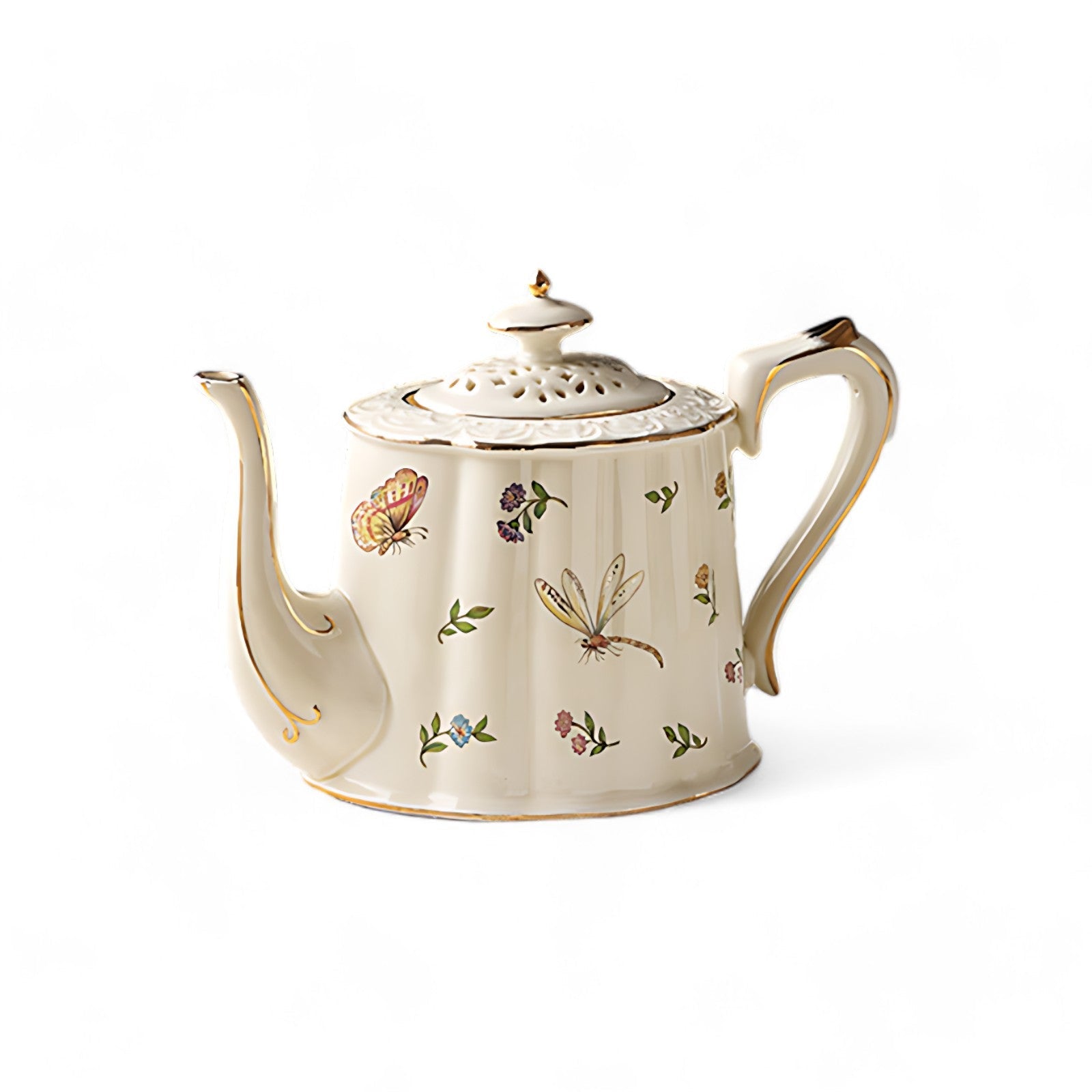 Teekanne Mit Tasse Nicht Rund