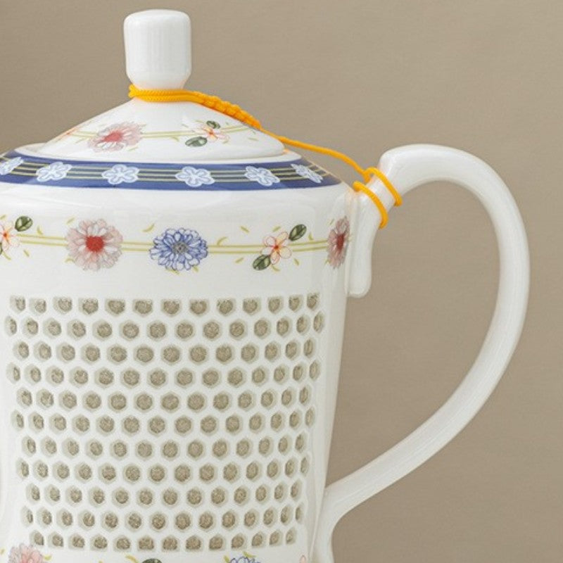 Teekanne Porzellan Alt