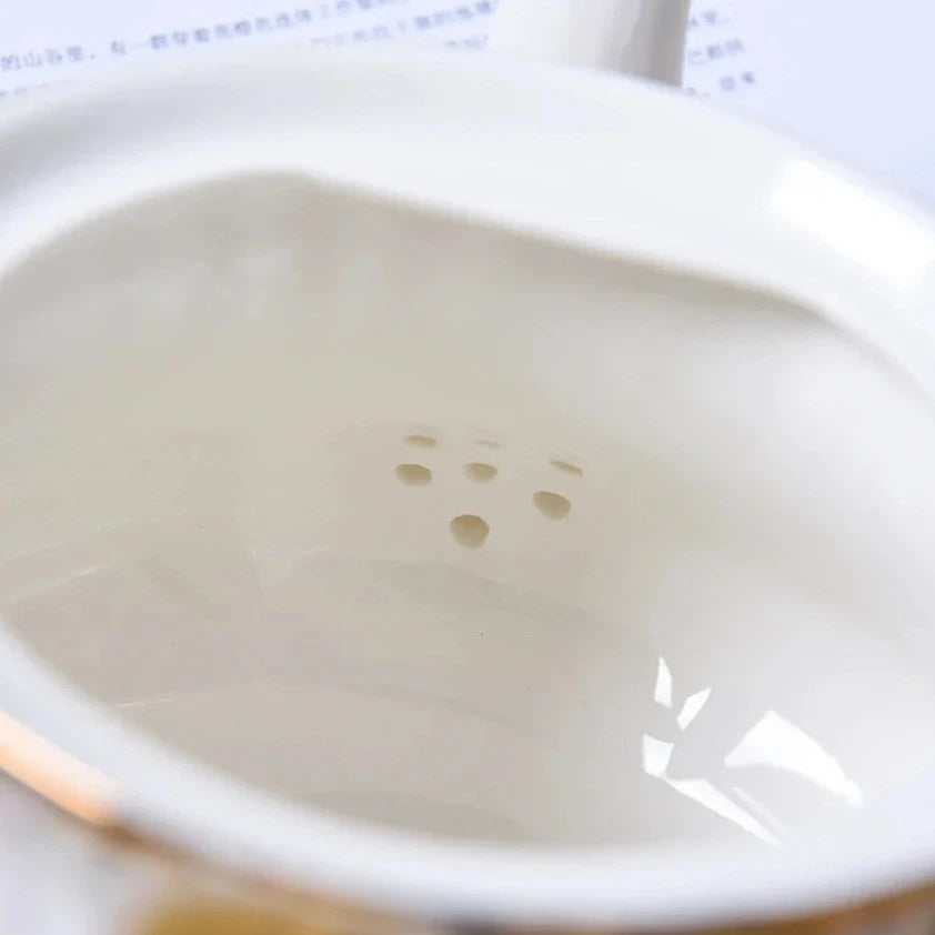 Teekanne Porzellan Rosen Design