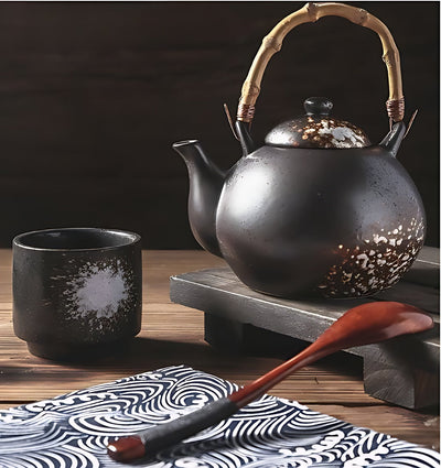 Teekanne Schwarz Japanisch