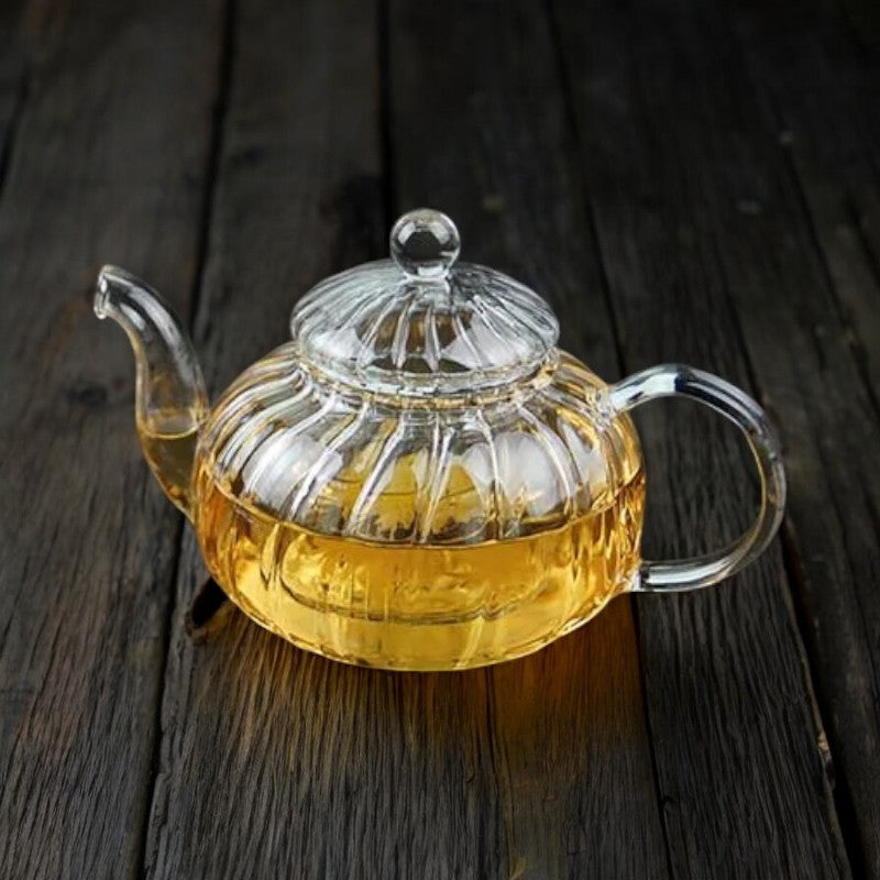 Teekanne Vintage Glas