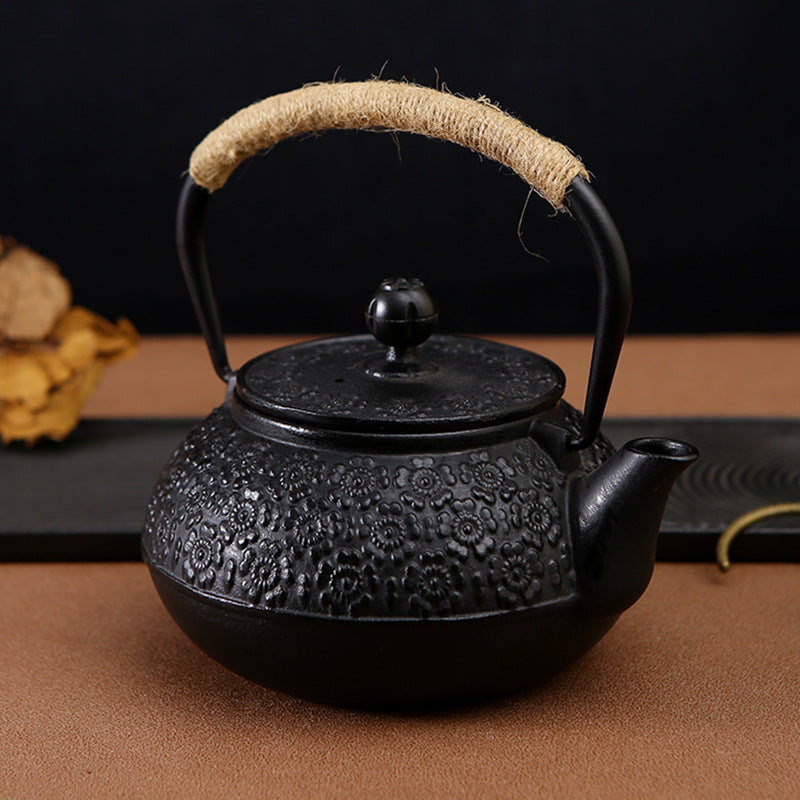 Gusseiserner Teekannenwärmer – Schützt Tisch & Hält Tee Warm, Japanisches Design