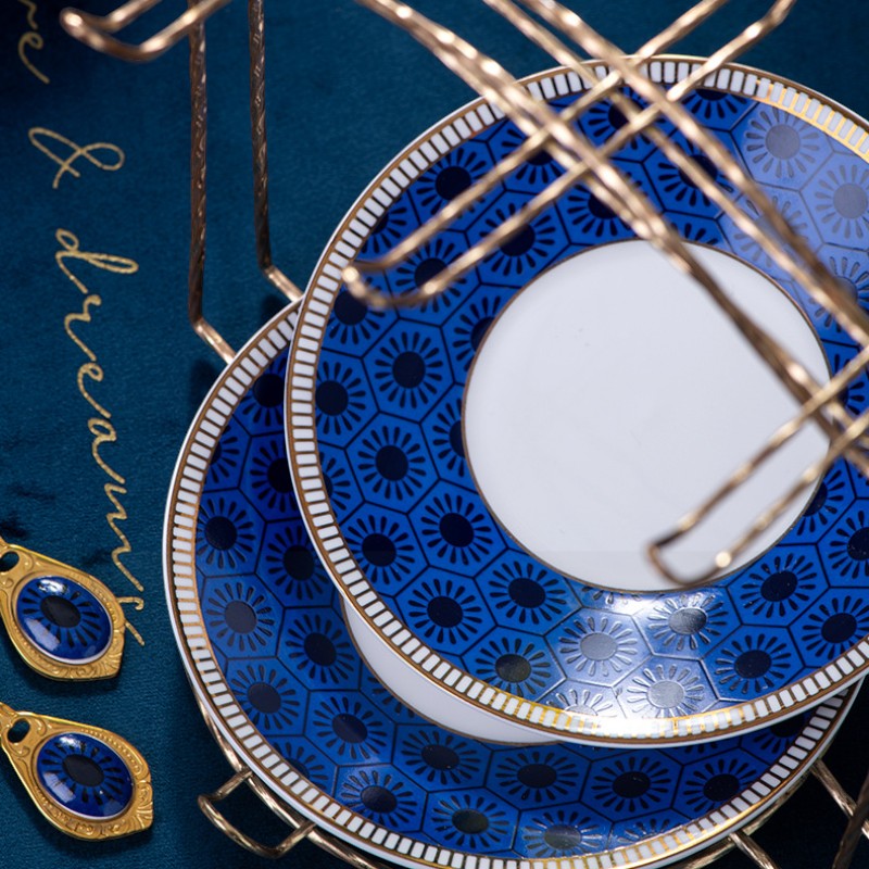 Teeservice Blau Weiß Ostfriesland