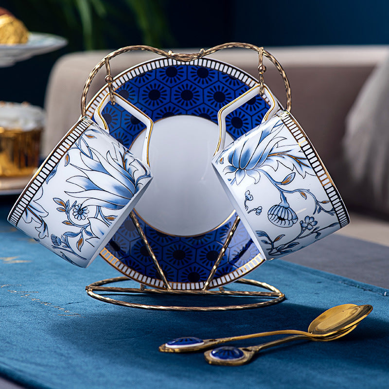 Teeservice Blau Weiß Ostfriesland