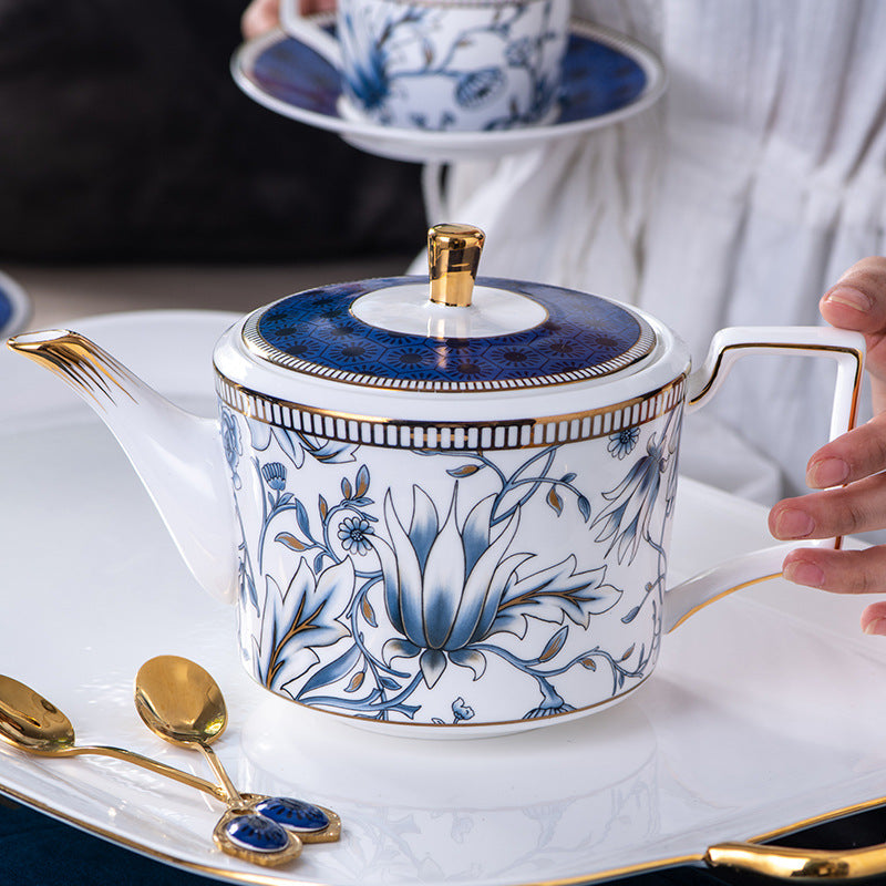 Teeservice Blau Weiß Ostfriesland