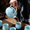 Teeservice Chinesisch Blau