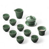 Teeservice Chinesisch Jade