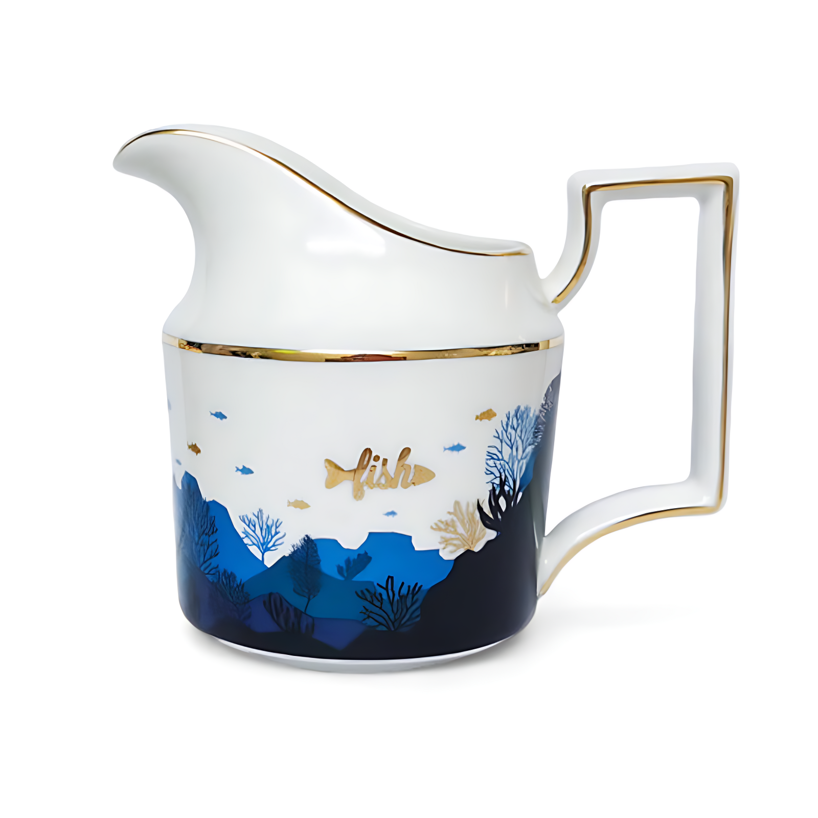 Teeservice Englisch Blau