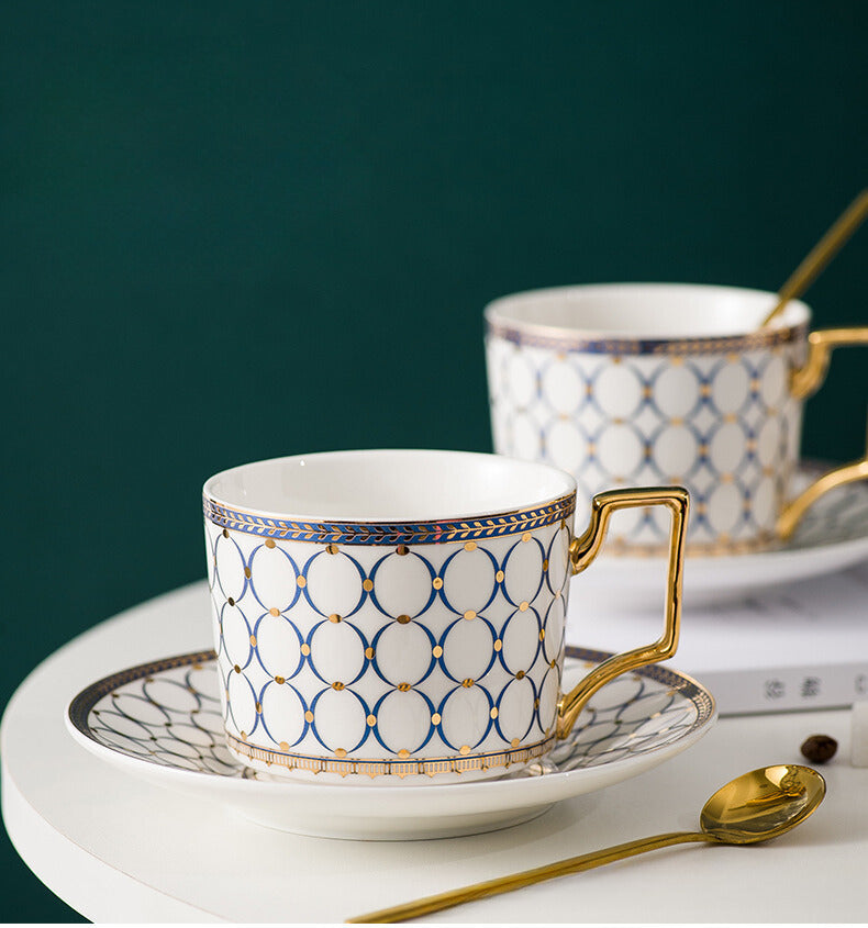 Teeservice Englisch Weiß